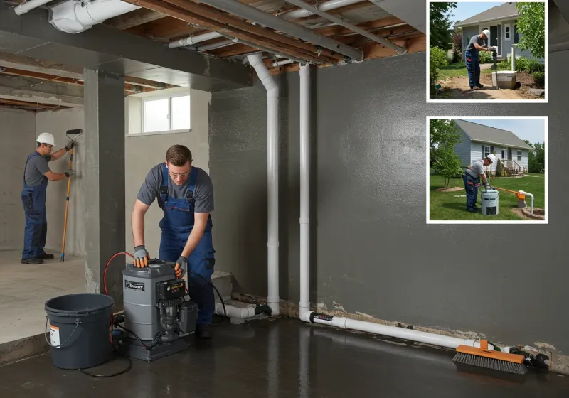 Basement Waterproofing and Flood Prevention process in Marion County, IL